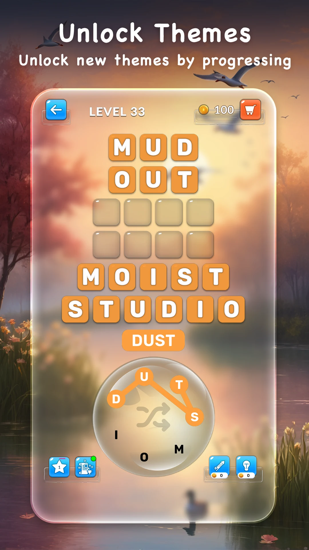 Wordrelaxia : Calm Word Puzzle screenshot